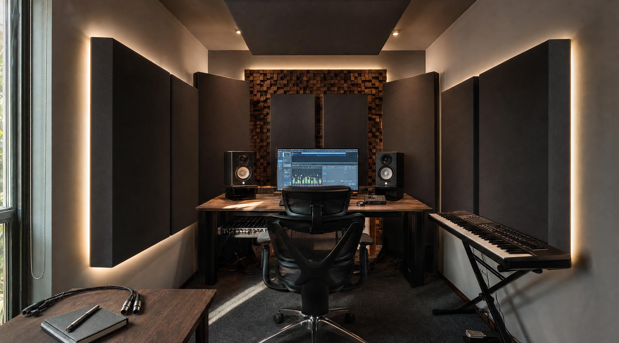Studio odsłuchowe z panelami BLL Core Pro